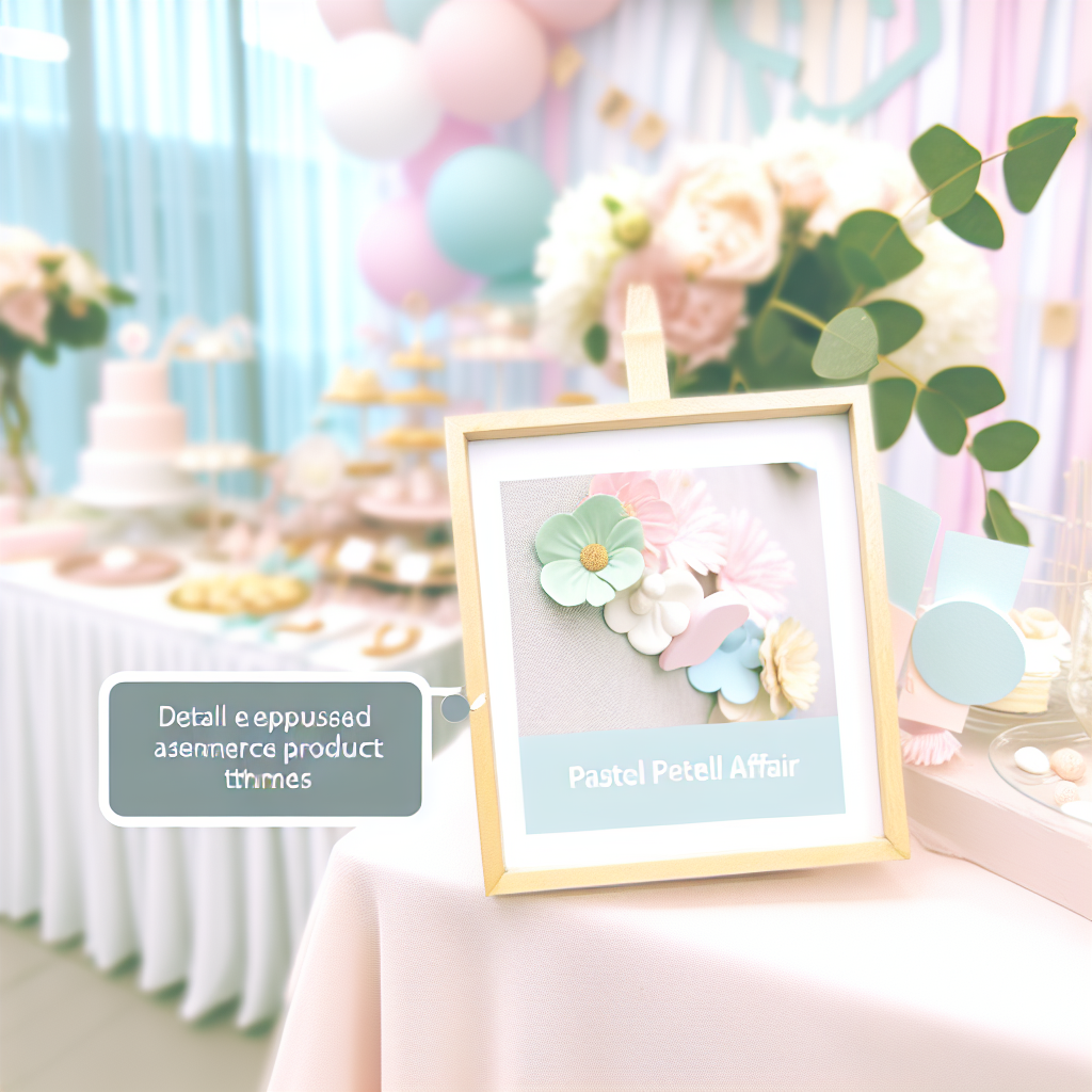 Pastel Petals Affair