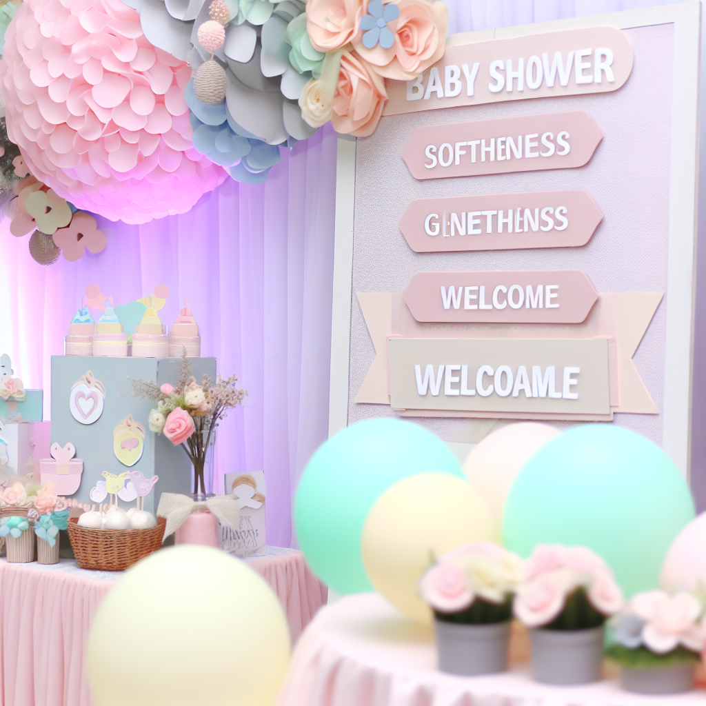 Pastel Welcome Celebration