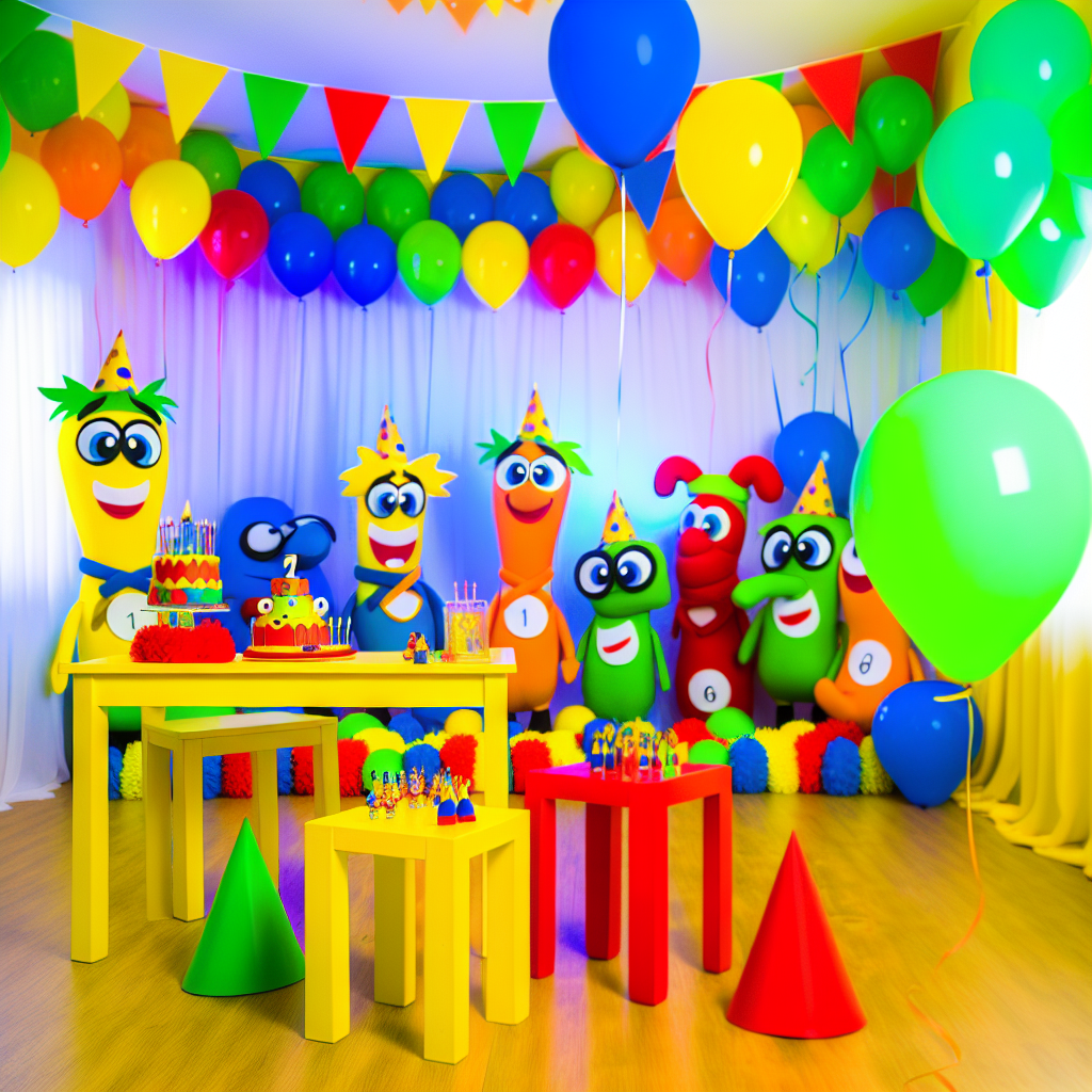 Color Burst Celebration