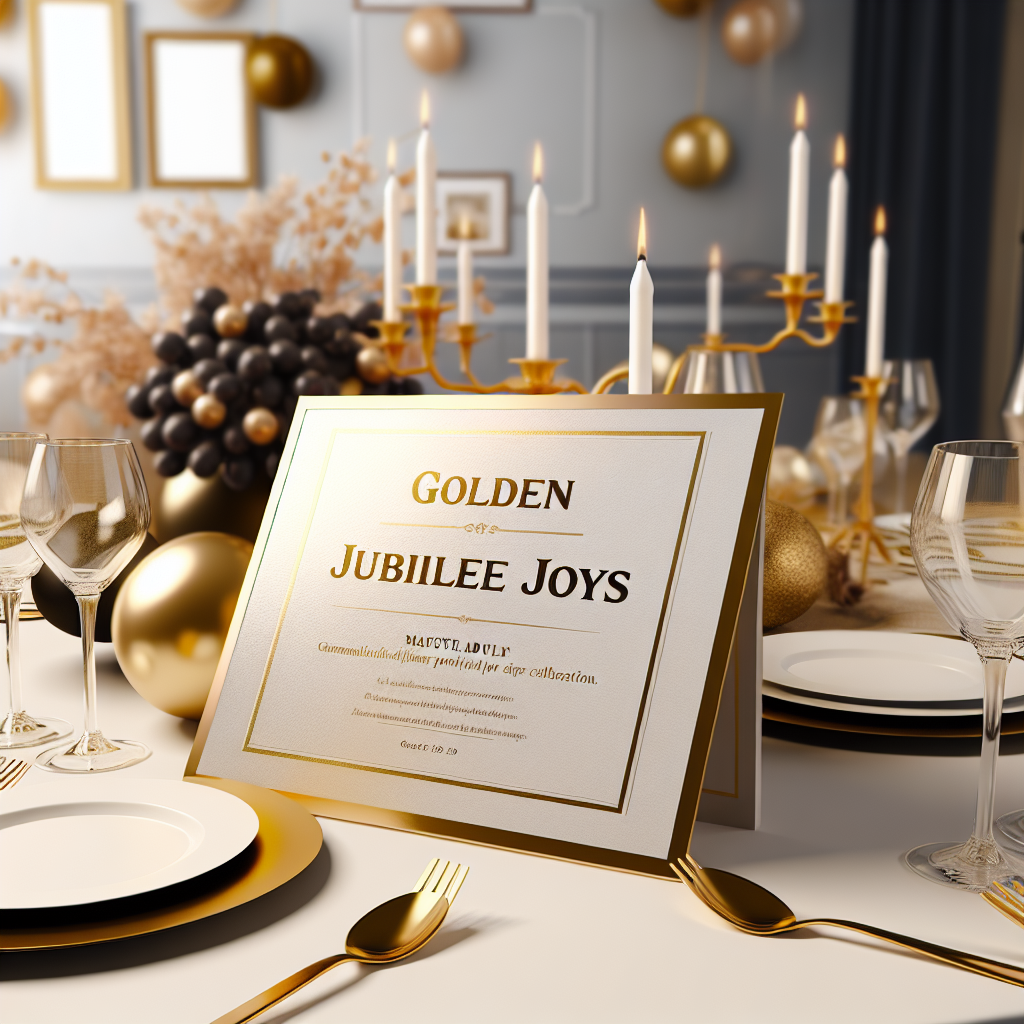 Golden Jubilee Joys