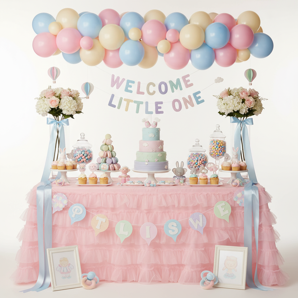 Pastel Welcome Wishes