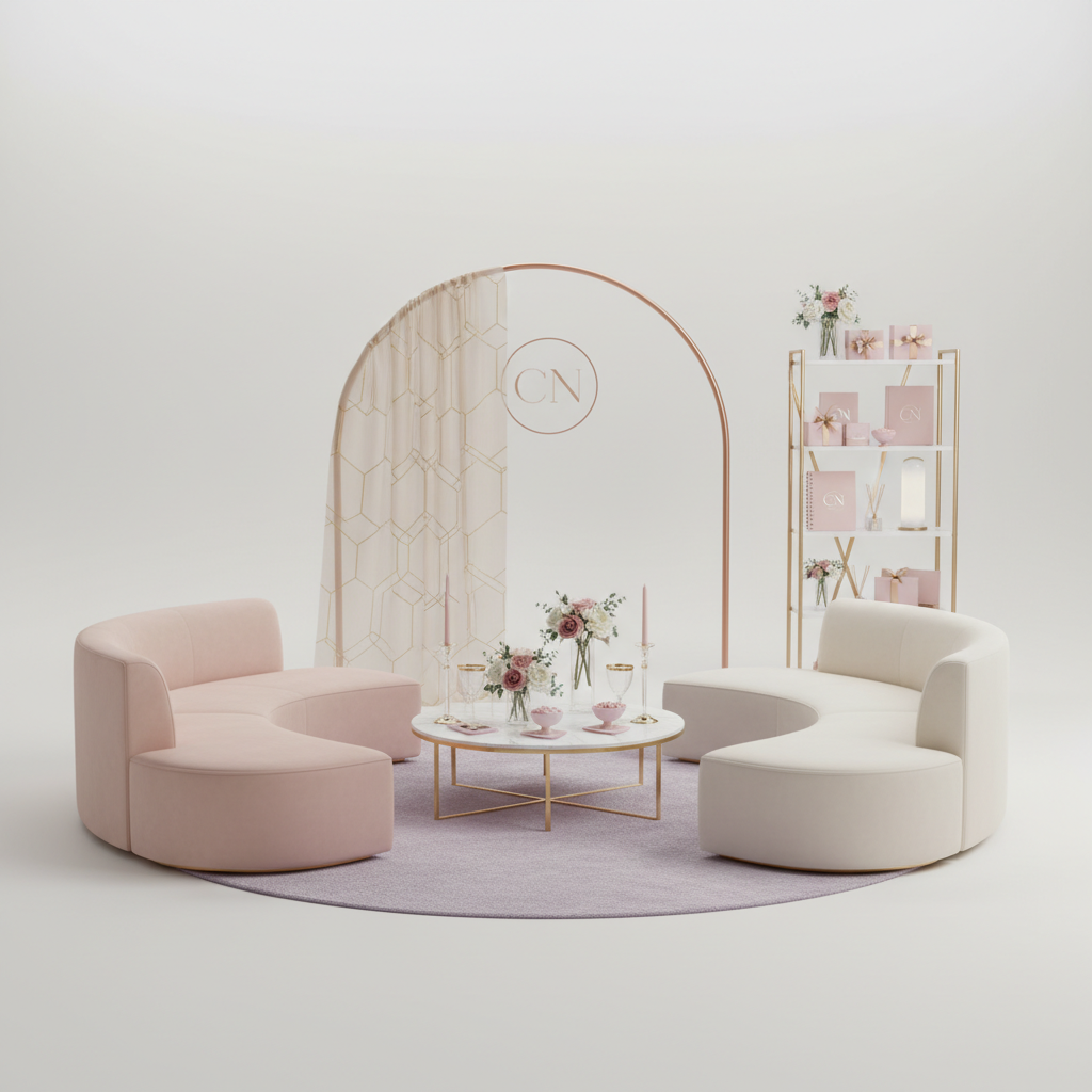 Chic Networking Nook